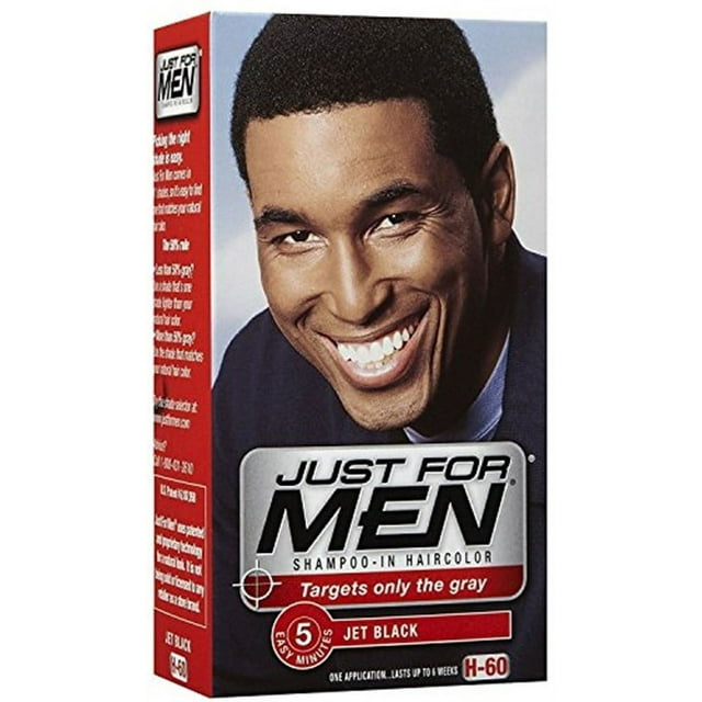 JUST FOR MEN JET BLACK
