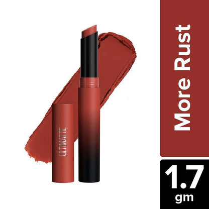 MAYBELLINE New York Color Sensational Ultimatte Slim Lipstick Makeup, 899 More Rust