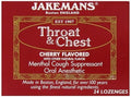 JAKEMANS LOZENGE,THRT&CHEST,PPRMNT