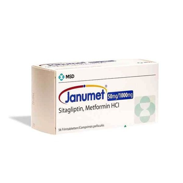 JANUMET TB 50-1000MG 180