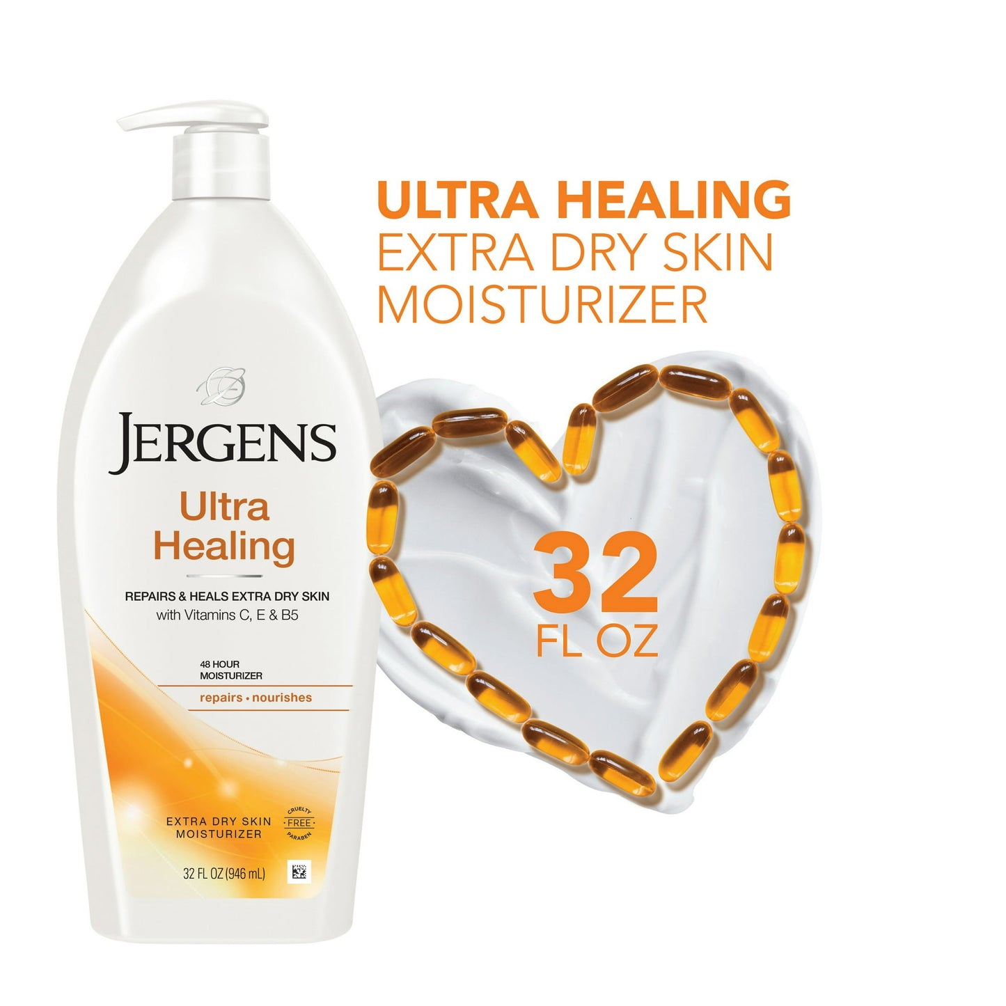 Jergens Ultra Healing Hand and Body Lotion, 2 oz