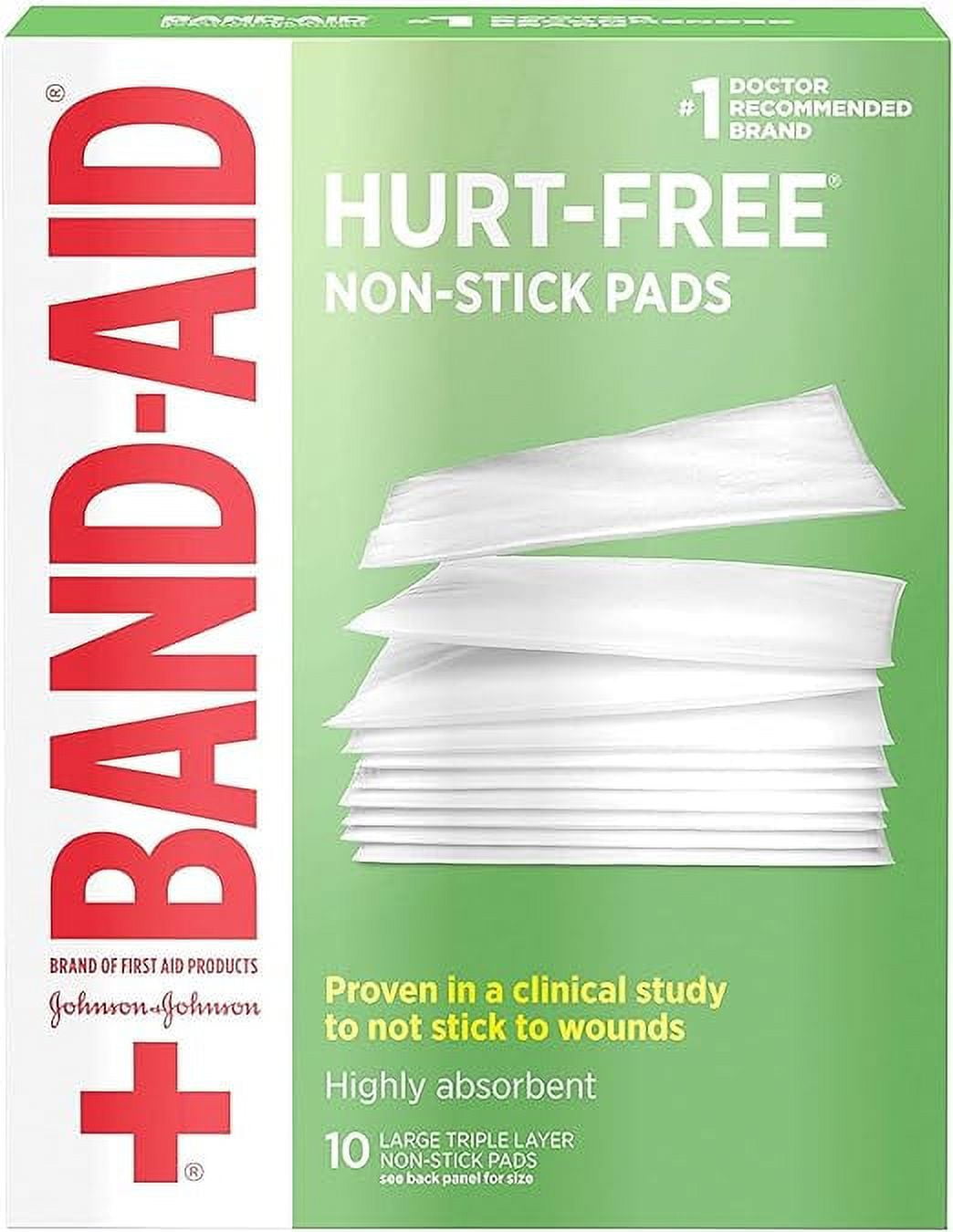 JJ PADS NON STICK 2IN X 3IN