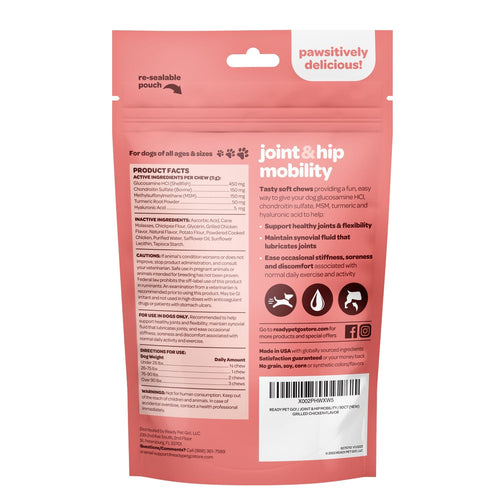 READY PET GO! DOG SUPP,JOINT HIP MOBLTY