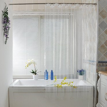 Royal Crest Shower Curtain Liner. 5 Gauge - Clear