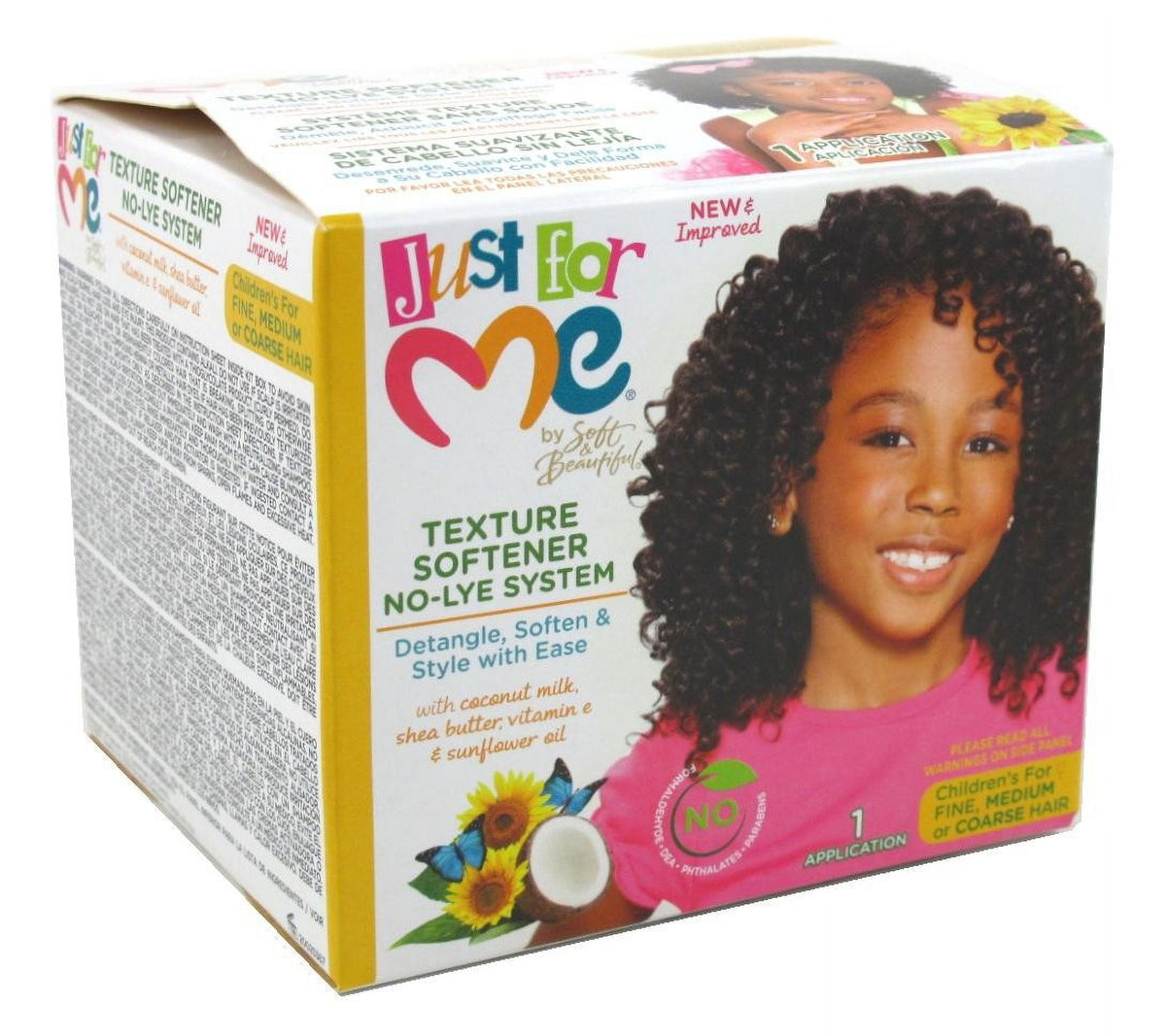 Just For Me Texture Softener For Fine Medium Or Coarse Hair