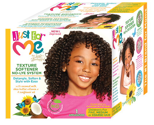 Just for Me No-Lye Conditioning Texture Softener Kit