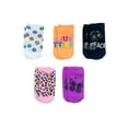 Pickle & Dot Girl's No Show Socks, 5 pack