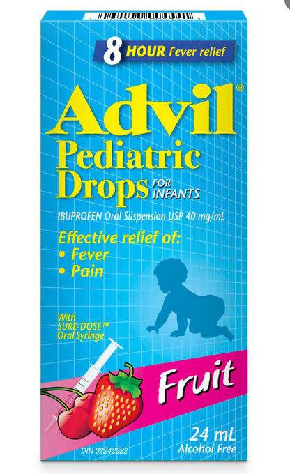 ADVIL INFANT 50MG DROP WHITE GRAPE 0.5OZ