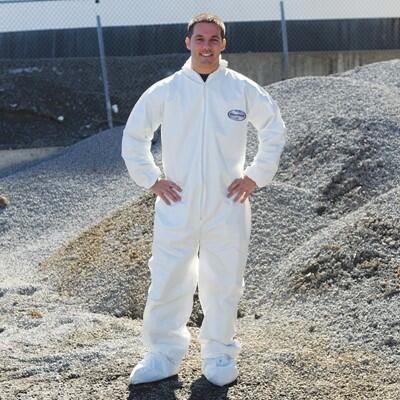 COVERALL W/HOOD MD STERILE 50 DS