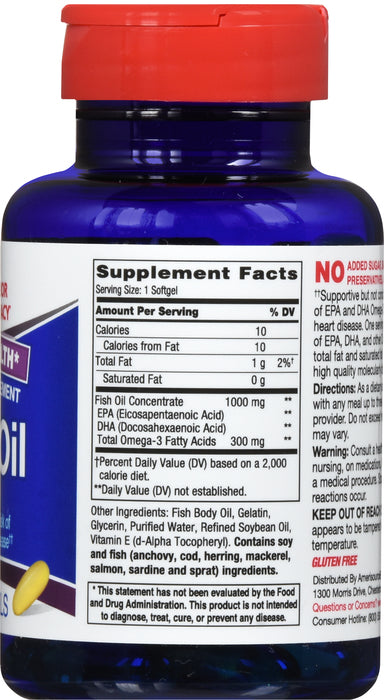 NB FISH OIL GC 1000MG 145 SFG RRL
