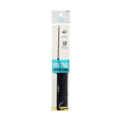 KISS Colors & Care Professional Carbon Fiber Pin Tail Parting Comb