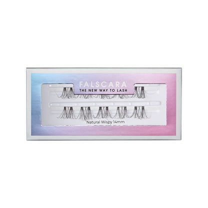 KISS Falscara Lengthening Wispy False Lash Clusters Multipack 01 - 30 count
