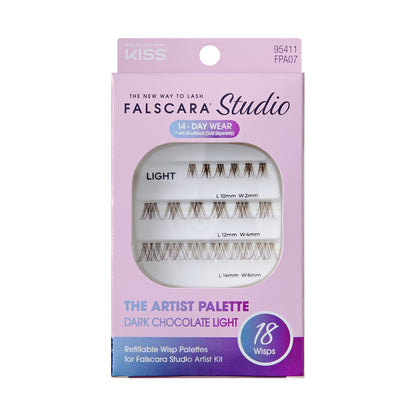 KISS FALSCARA Studio Lash Palette - Delicate Fluffy