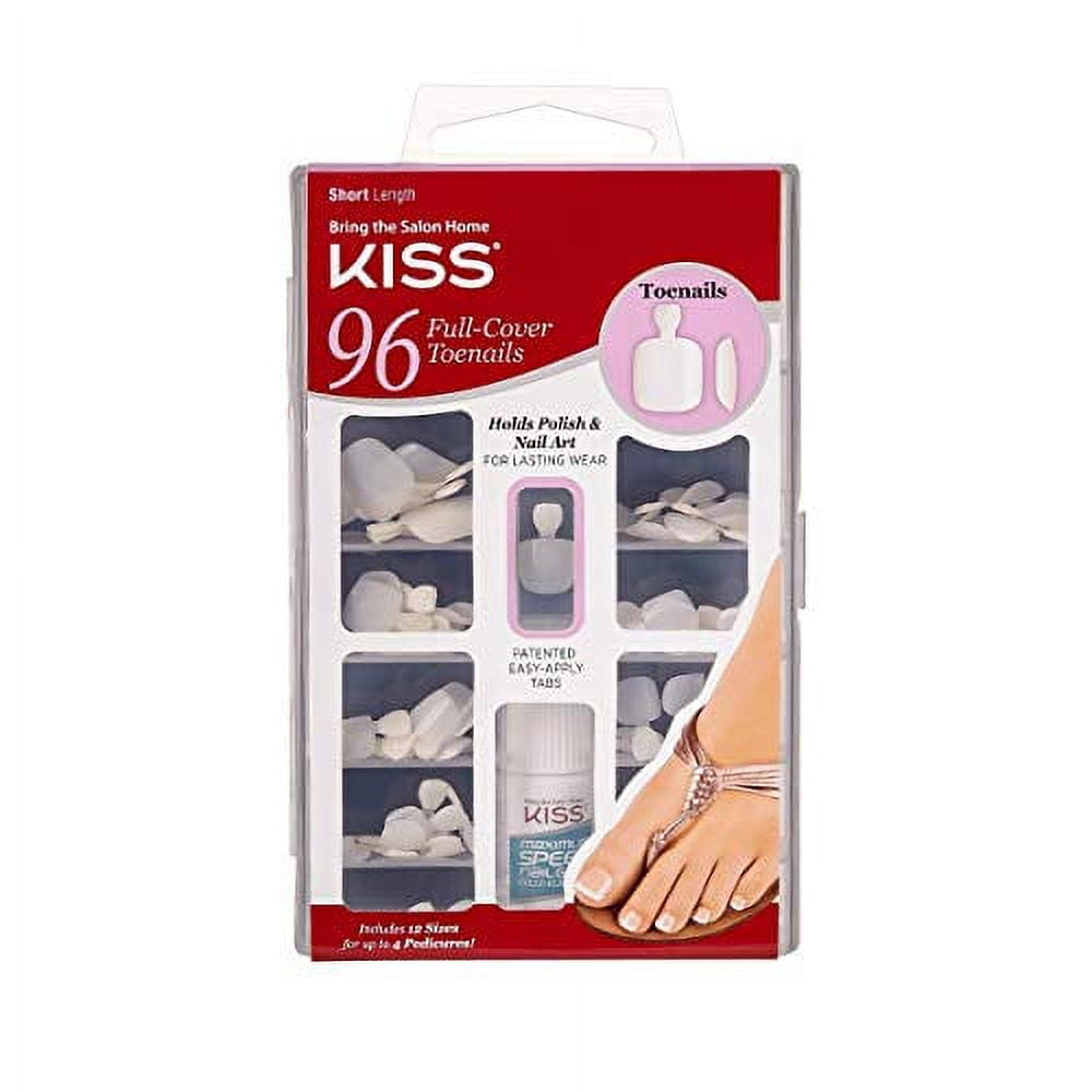 KISS Core Premium Faux Toenails - Toe-tally Yours
