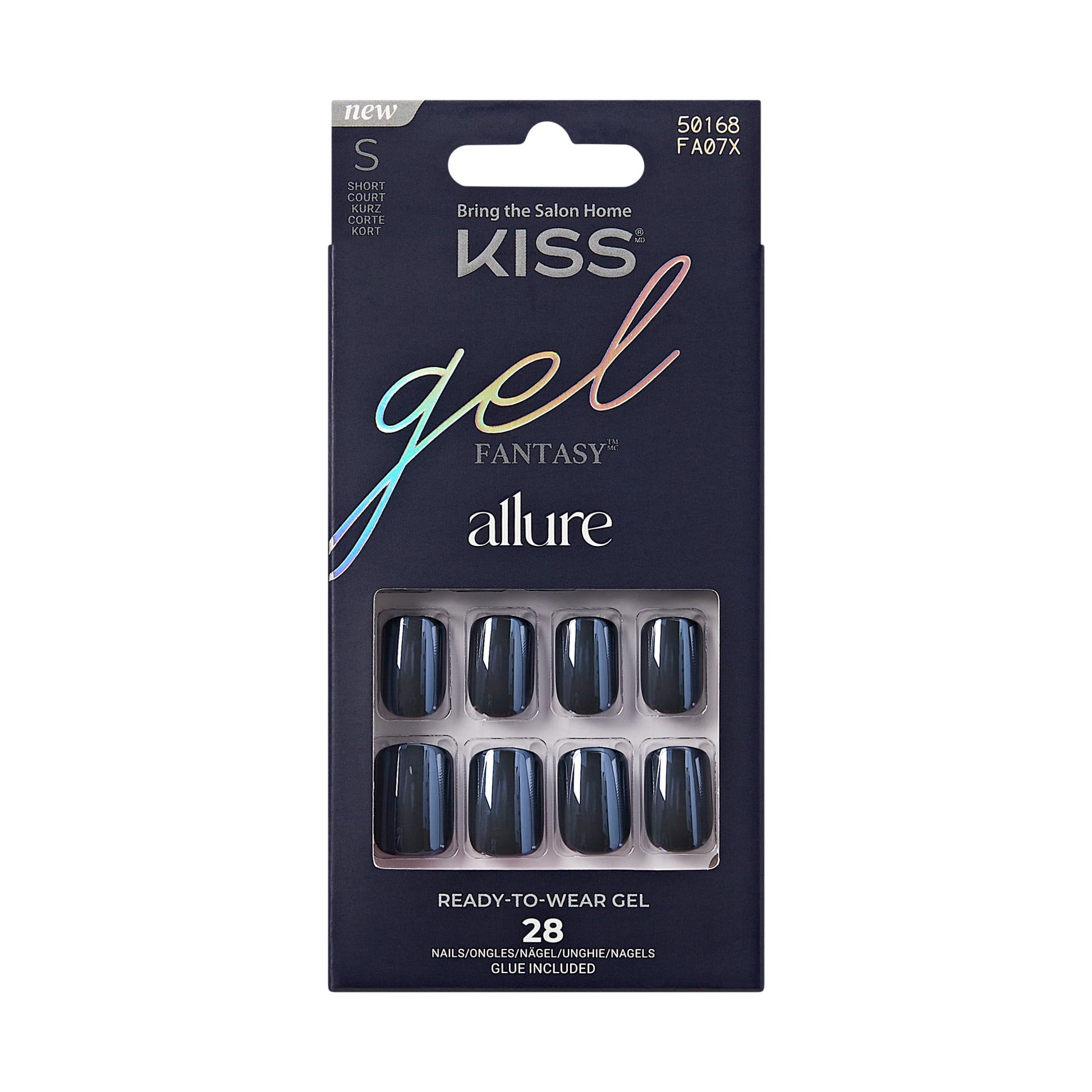 KISS Gel Fantasy Allure Press On Nails - MoonBeam