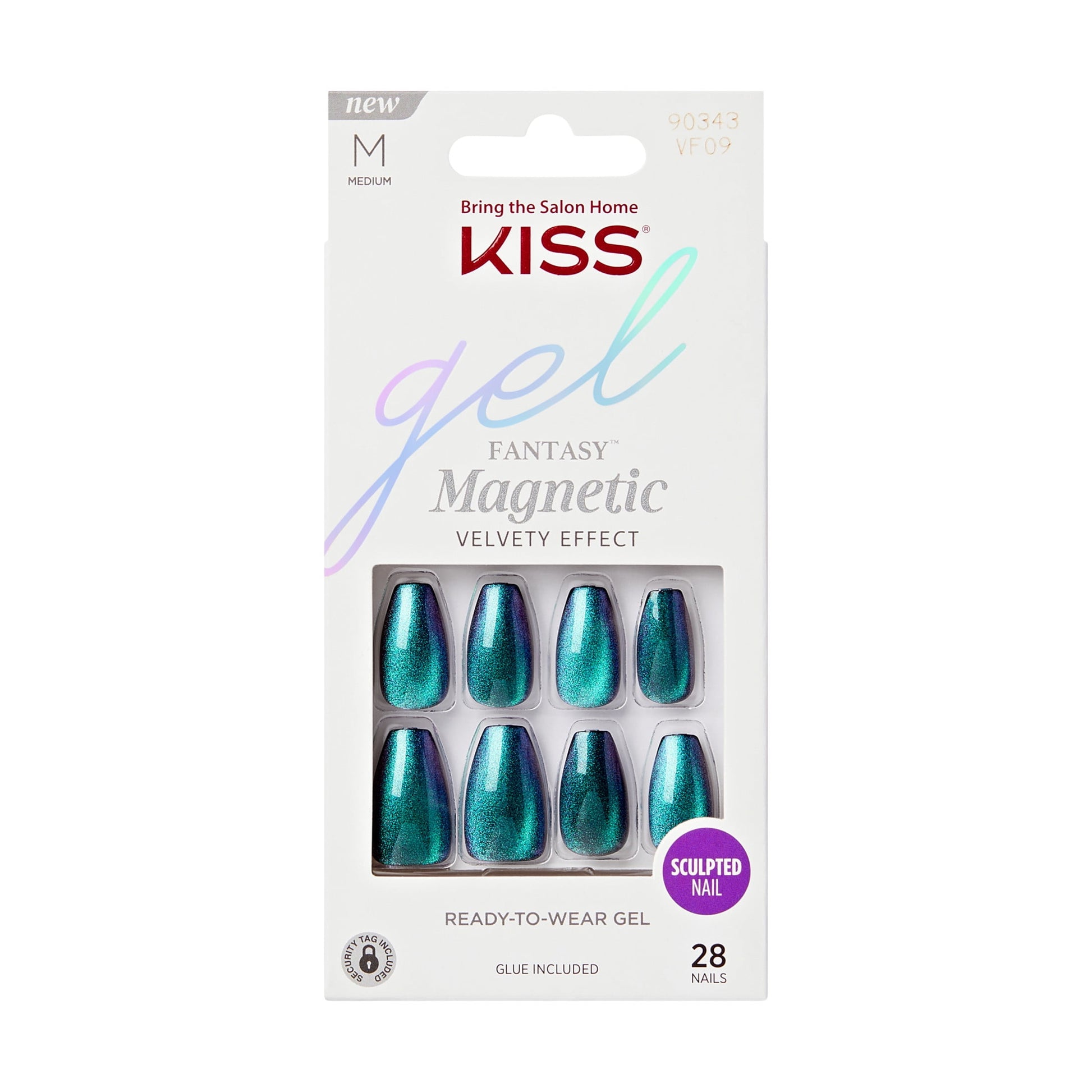 KISS Gel Fantasy Magnetic Nails - Chameleon