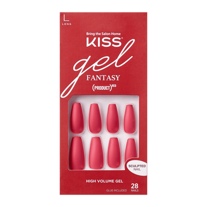 KISS Gel Fantasy Allure Ready-To-Wear Fake Nails - Hottiest Thing