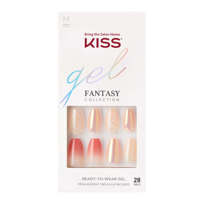 KISS Glam Premium Faux Nails - Golden Hour Affairs