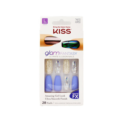 KISS Glam Premium Faux Nails - Breath Of Harmony