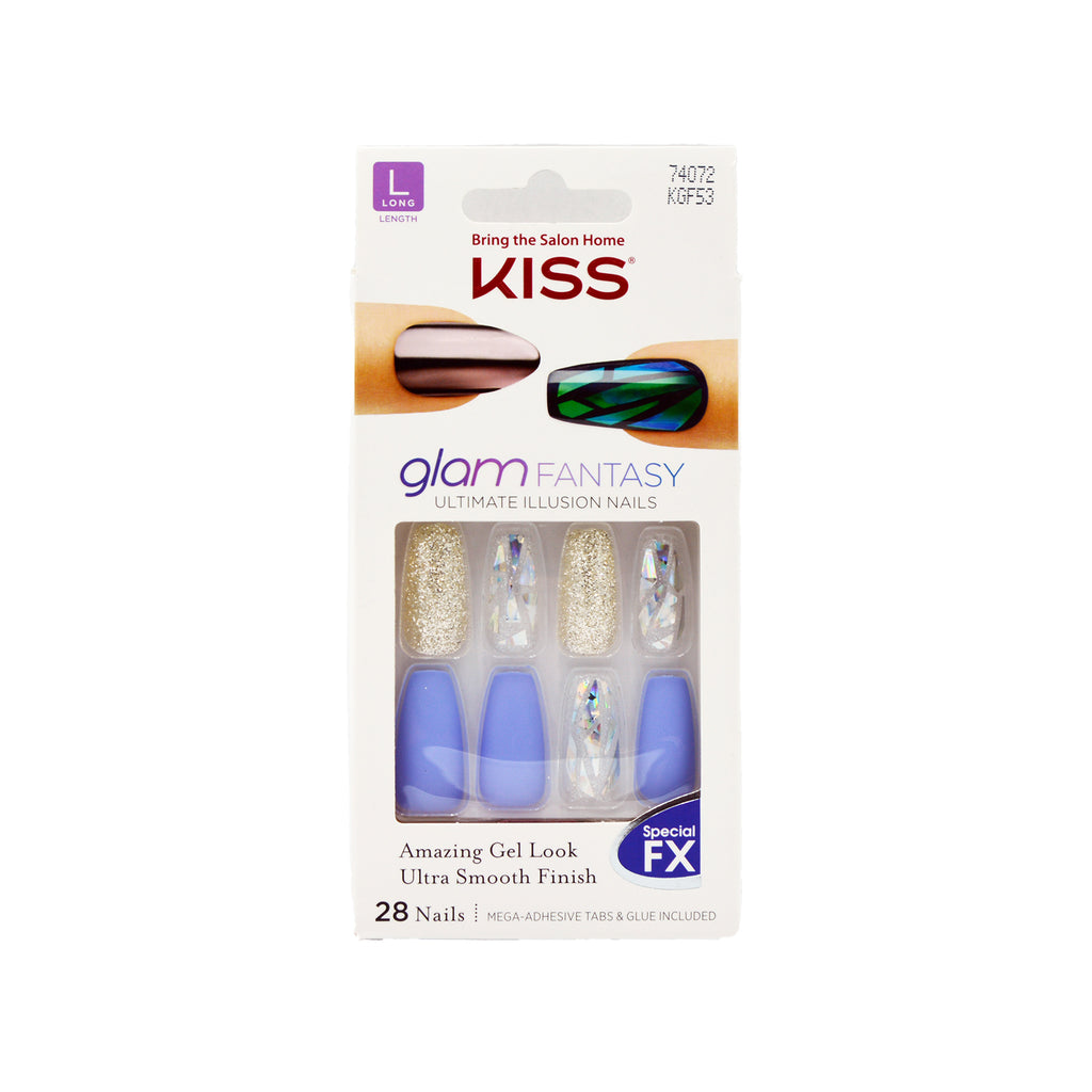 KISS Glam Premium Faux Nails - Dusk Mirage