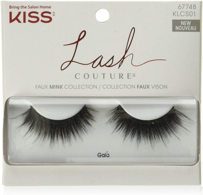 KISS Lash Couture Masterpiece Faux Mink Lashes - Reve, 3 pairs