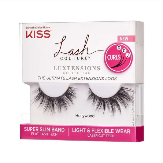 KISS Lash Couture LuXtensions Lashes - Volume Full Set, 4 count