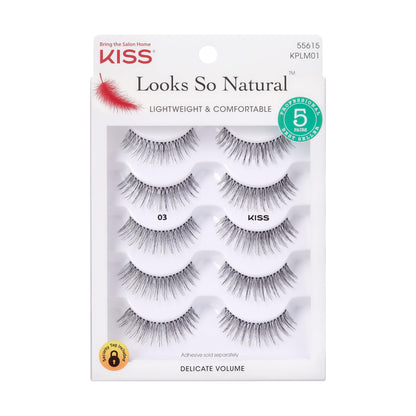 Kiss Looks So Natural Lashes #03 Lightweight & Comfortable