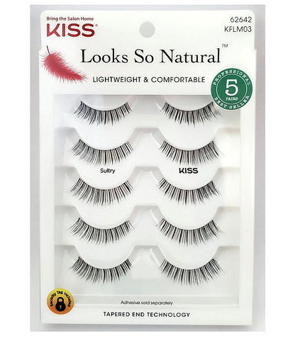 Kiss Looks So Natural Lashes Sultry 5 Pairs