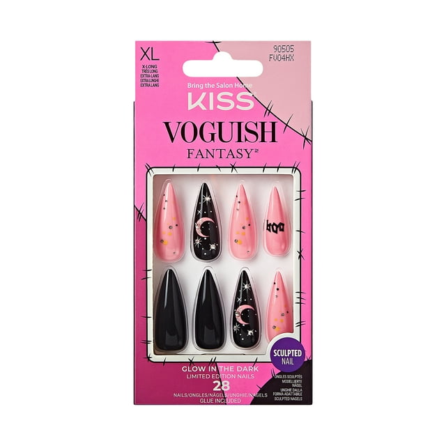 KISS Voguish Fantasy Nails, Rainy Night