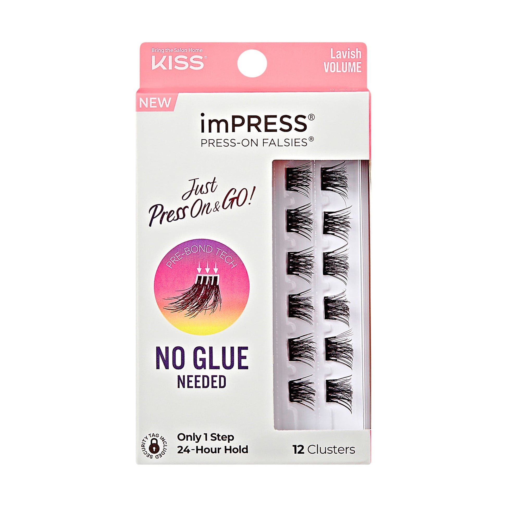 KISS ImPRESS Falsies Long Lasting Self Adhesive Lashes - Demi Wispy
