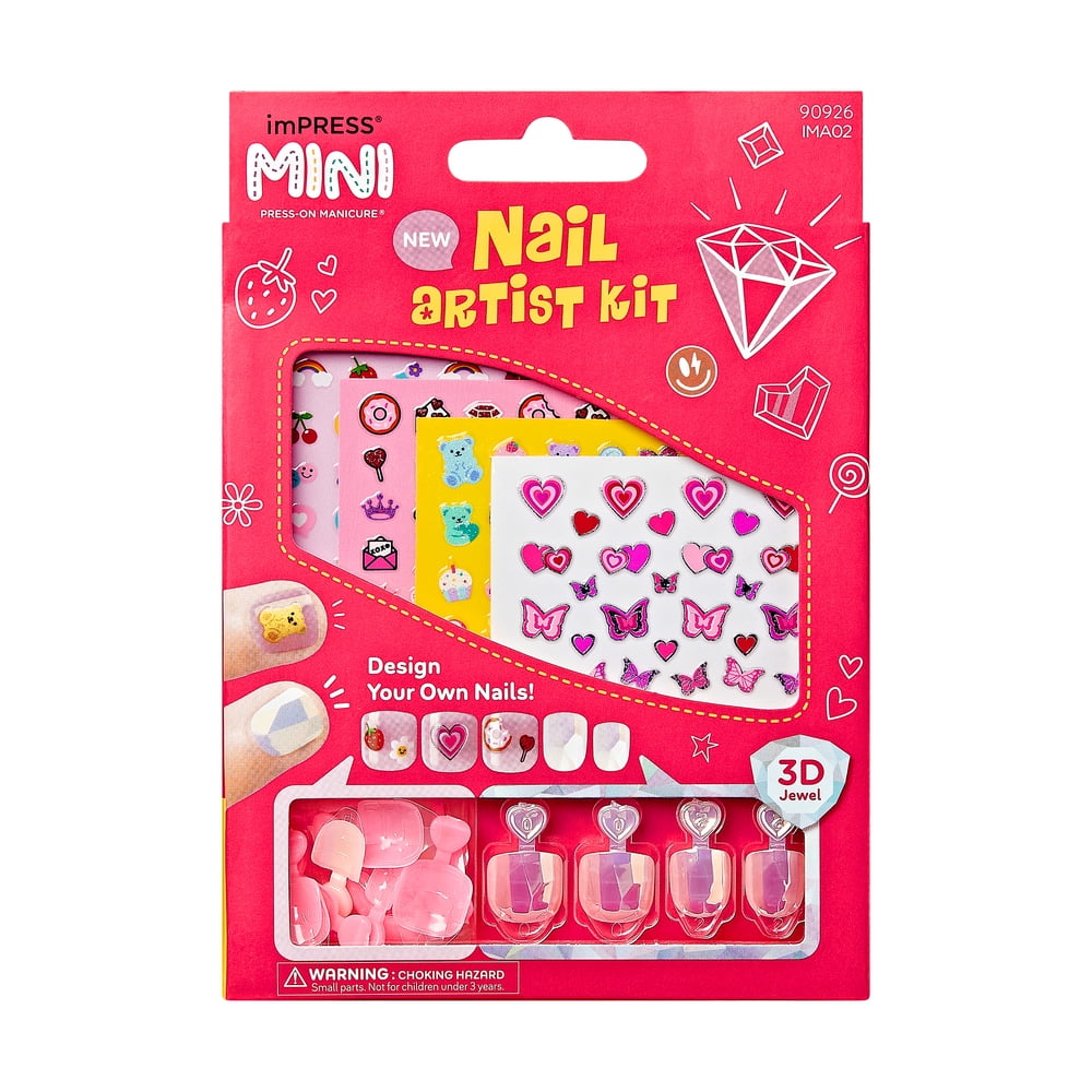 KISS imPRESS Kids Nail Art Kit - Wannabe U
