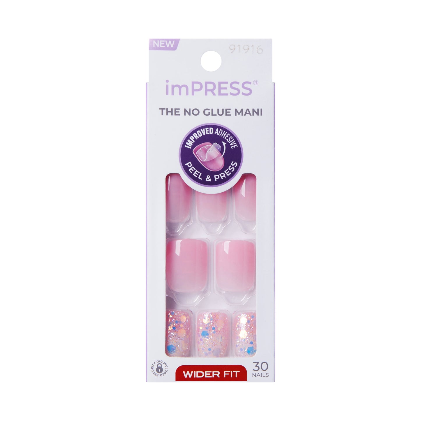 KISS imPRESS Wider Fit Press On Nails - Dream It Up