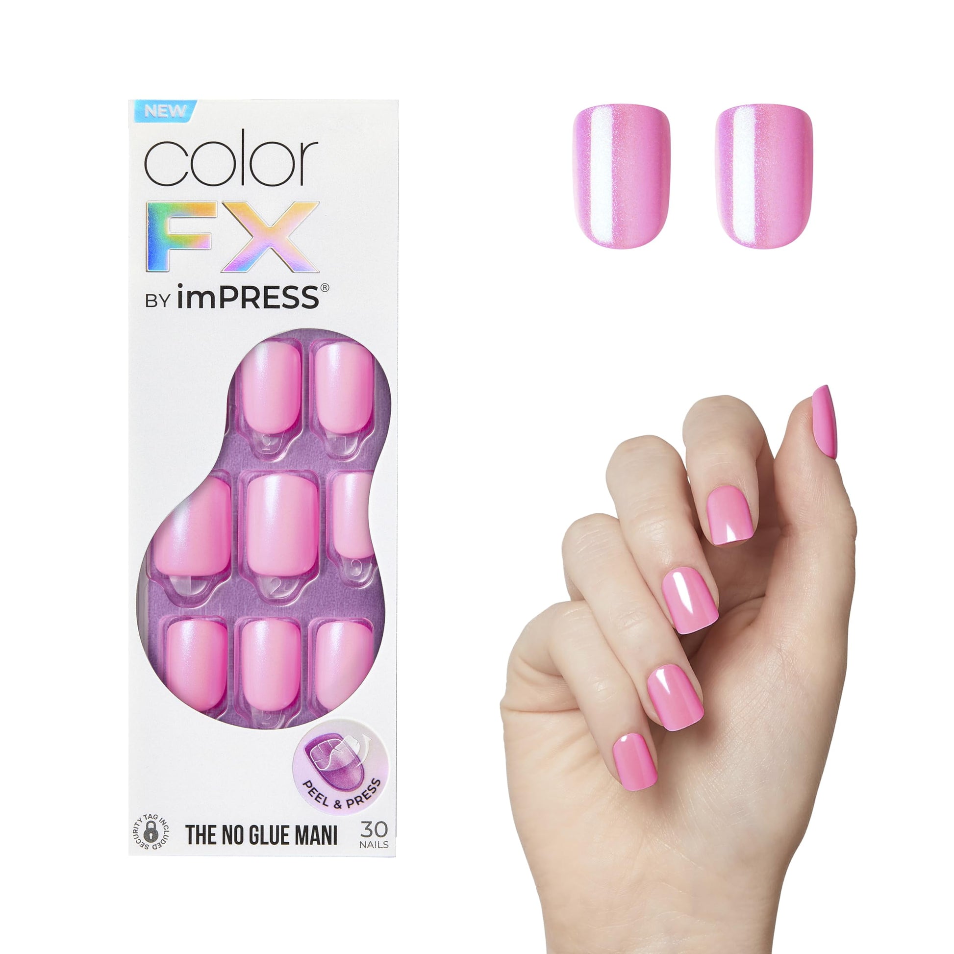 KISS imPRESS Color FX Fake Press On Nails - Late Night