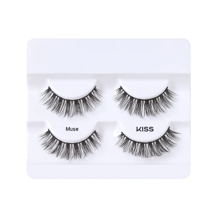 Kiss Lash Couture Faux Mink Muse Double Pack