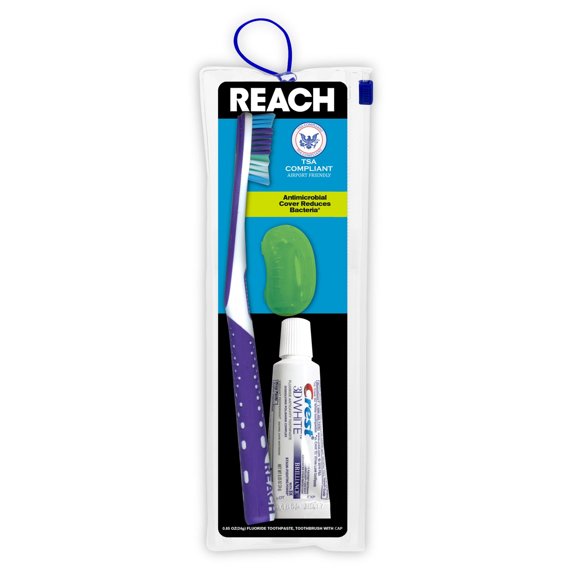 Reach Toothbrush Ultra Clean Travel Kit (12in)