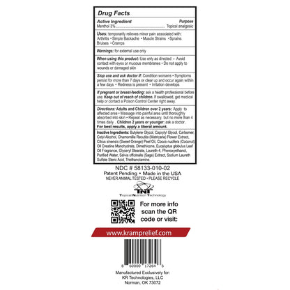 KRT ATHLETIC MUSCLE GL 10% 89ML