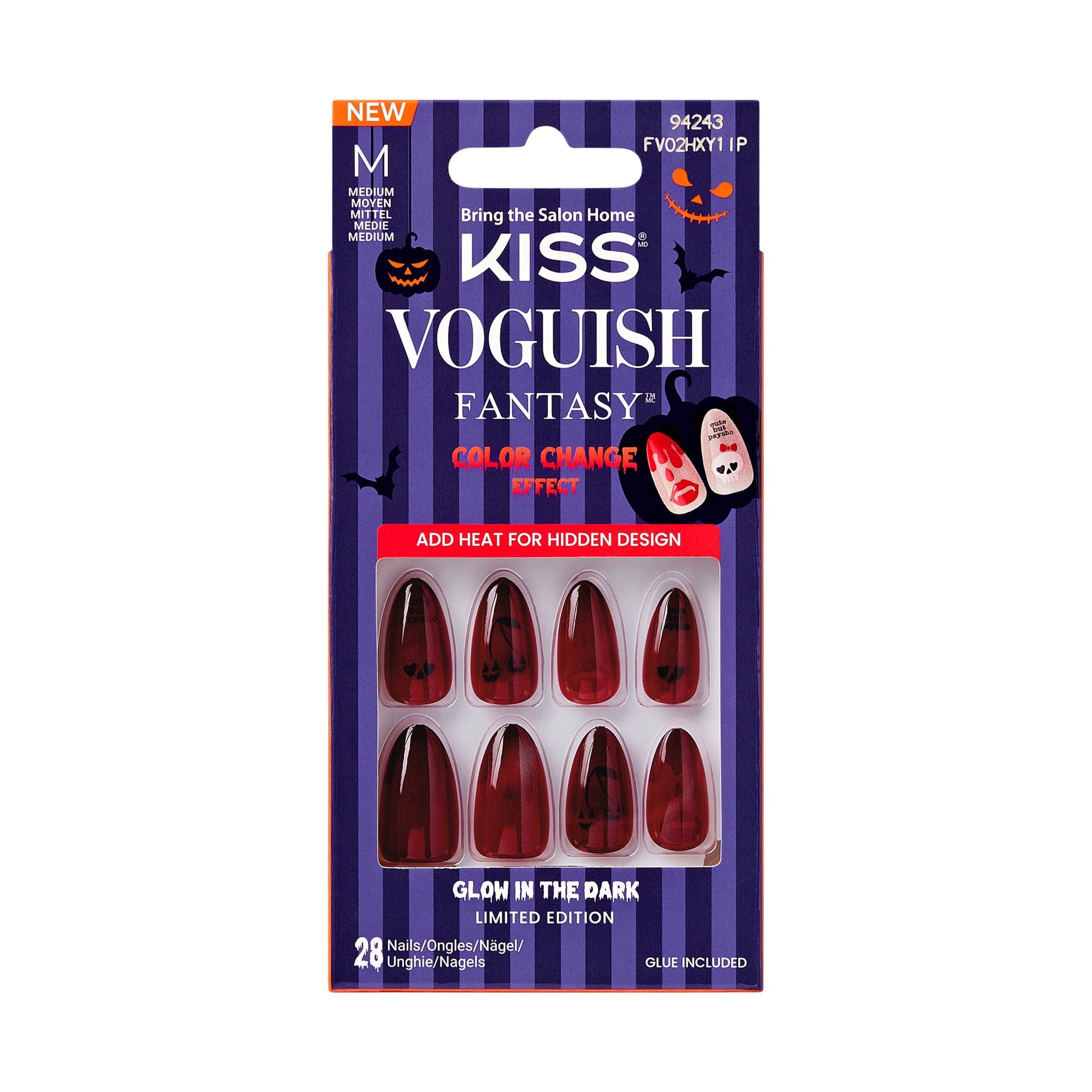 KISS Voguish Fantasy Press On Nails - Disco Ball
