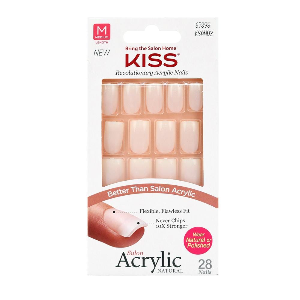KISS Salon Acrylic Revolutionary French Press-On Nails - Bonjour