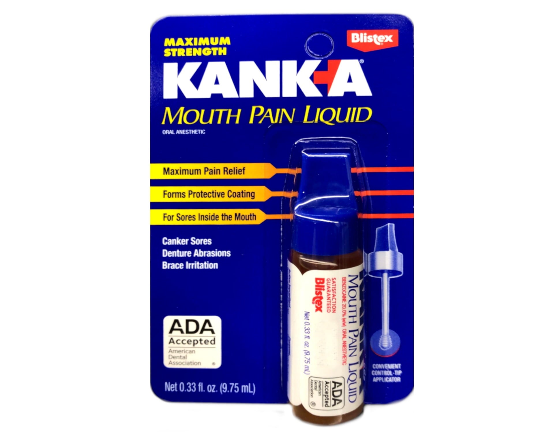 KANKA ORAL PAIN LIQUID 0.33OZ