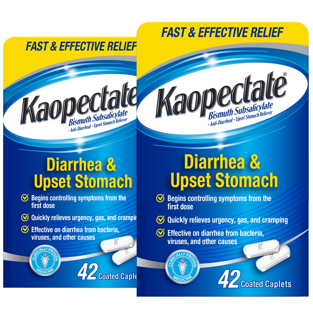 KAOPECTATE CAPLETS 42CT
