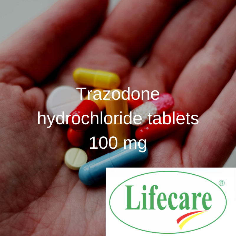 TRAZODONE TB 100MG 1000