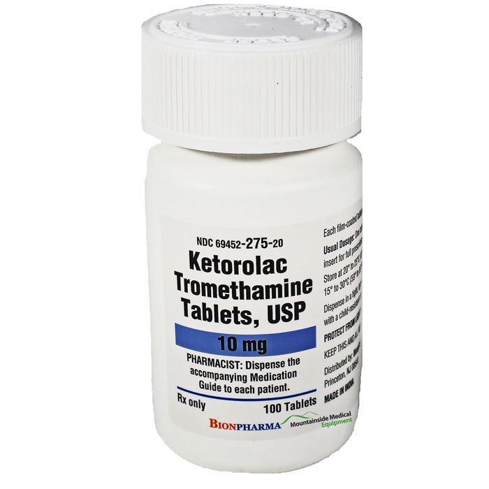 KETOROLAC TB 10MG 100