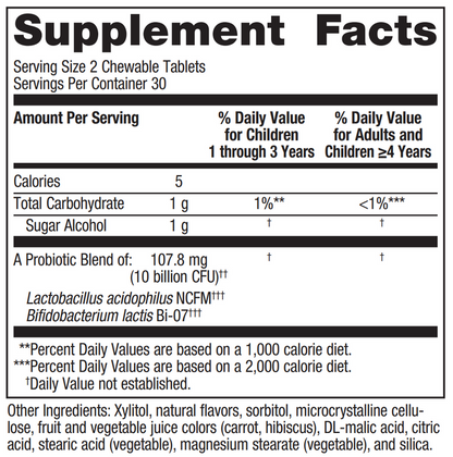 KIDS PROBIOTIC CW 60 GMM STBCRM