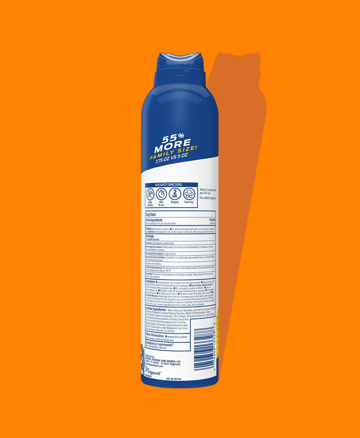 Banana Boat Spf#50+ Kids Sport Spray Family Size 9.5oz