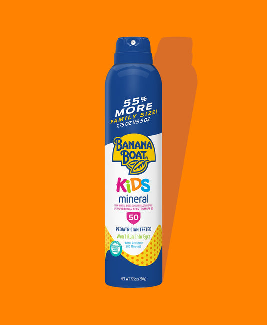 Banana Boat Spf#50+ Kids Sport Spray Family Size 9.5oz