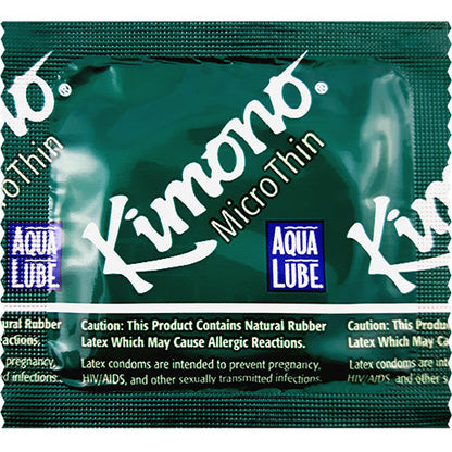 KIMONO CONDOMS CONDOM,MICRO THIN,AQUALUB