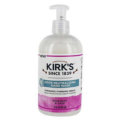 KIRK'S NATURAL HAND SOAP,LMN,EUCALYPTUS