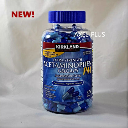 ACETAMINOPHEN PM TB 25-500MG 50