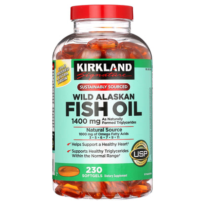 ALASKA WILD FISH OIL CAP 90