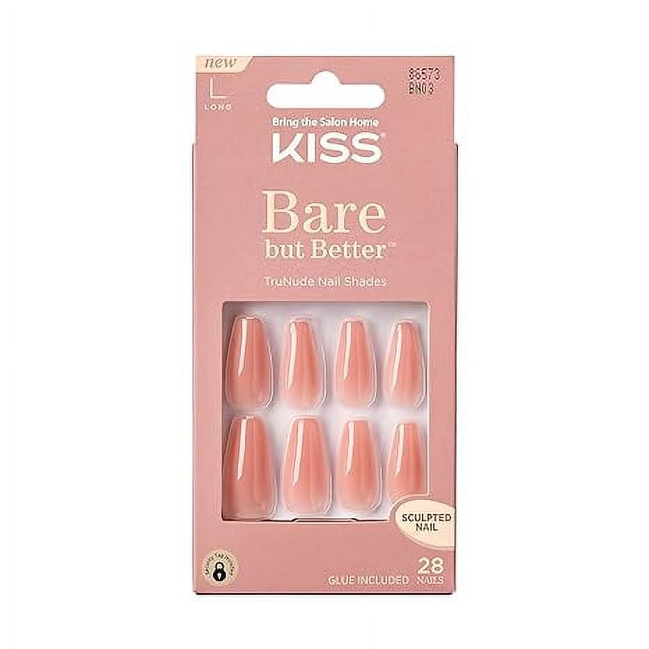 KISS Bare but Better Premium Fake Nails - So Natural